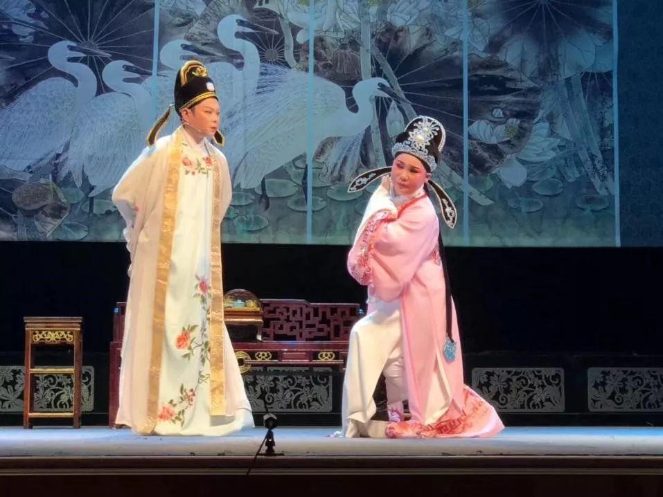 孟丽君献演中国黄梅戏艺术节粤地黄梅戏唱响安徽安庆