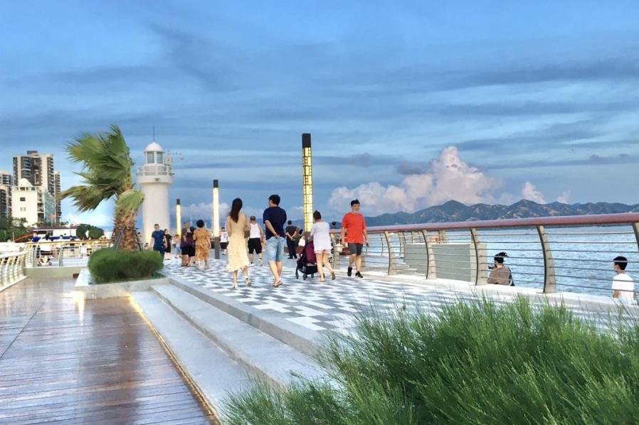 这里是南山最美美美美美美美美滨海公园