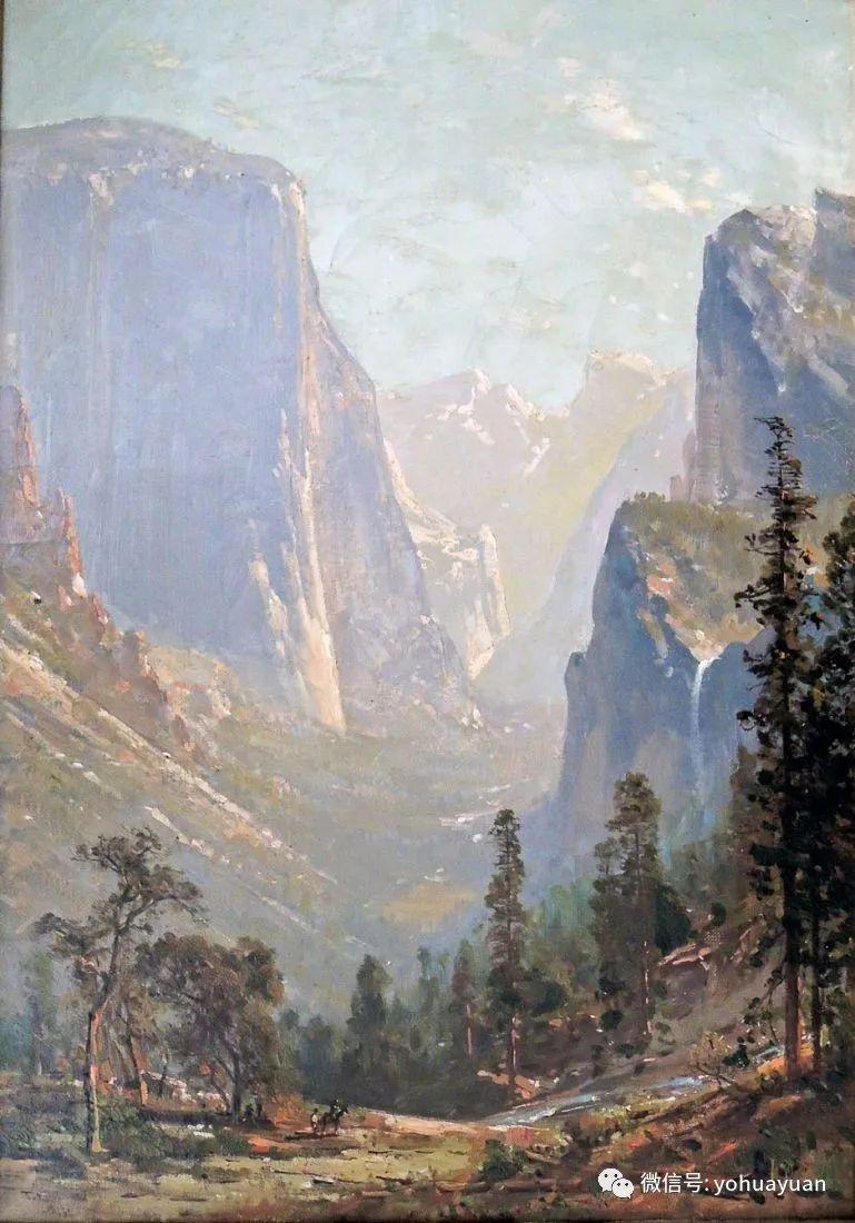 油画风景基础写生时为什么远处山偏蓝色