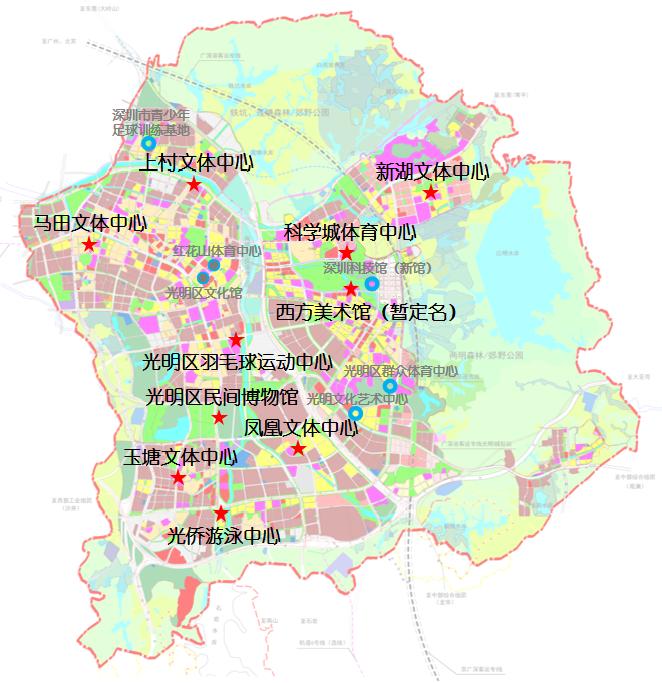 选址于光明科学城中心区,科学公园南侧的西方美术馆(暂定名)投资约