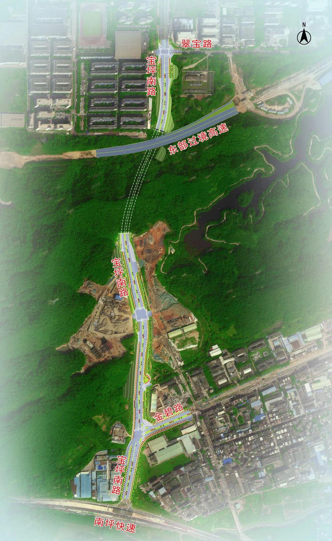 深圳坪山宝坪路通车了3分钟直达