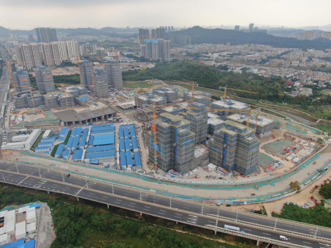 防疫生产两手抓,坪山高中园建设进行时