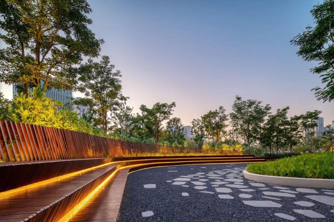工程战报全长19公里前海桂湾公园正式交付运营